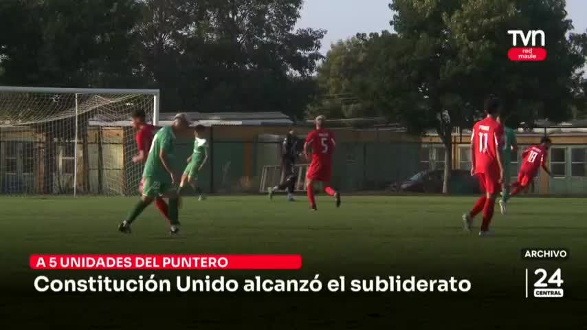 Constitución Unido alcanzó el subliderato