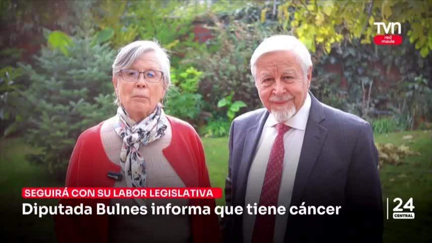 Diputada Bulnes informa que tiene cáncer