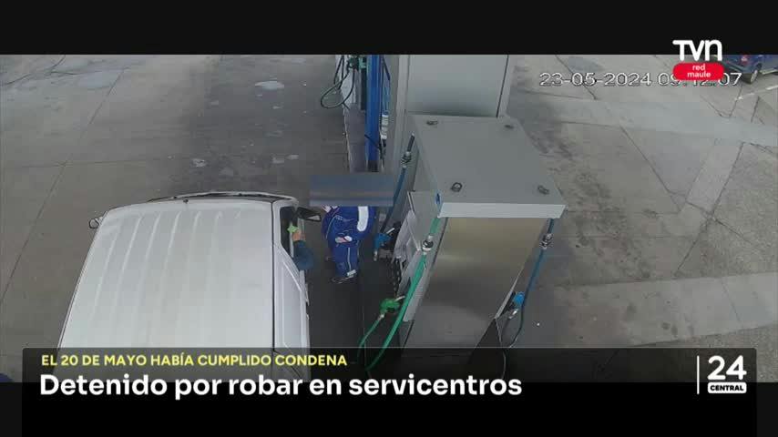 Robaba en automóviles estacionados en servicentros