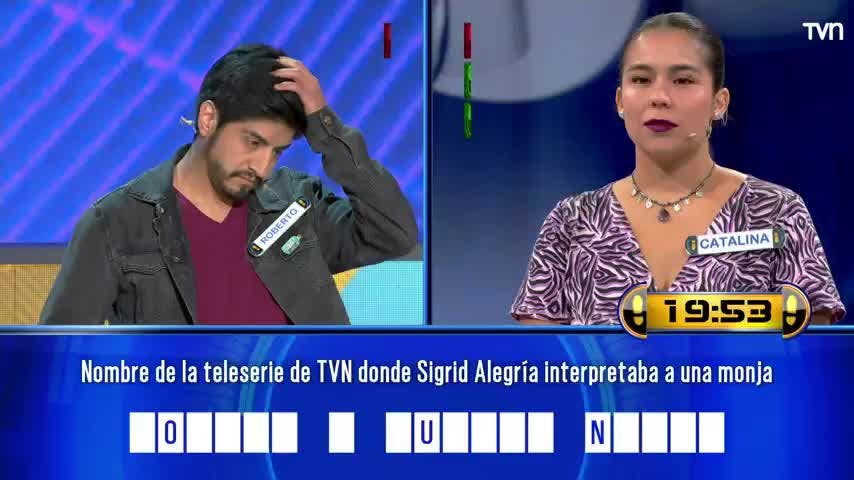 Sigrid Alegría interpretaba a una monja