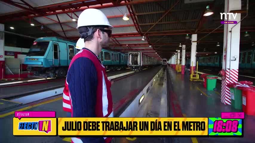 ¡Fui conductor de Metro por un día! 