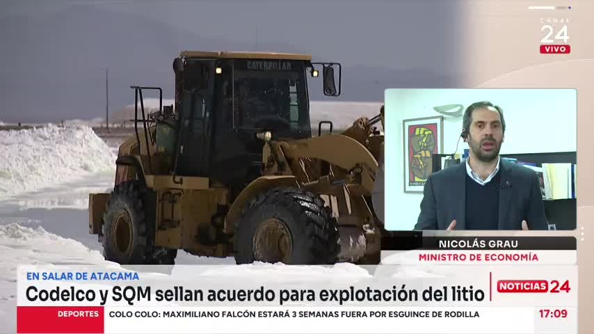 Ministro Grau: “Codelco se transformará durante el gobierno del Presidente Boric en una de las empresas líderes mundiales de litio”