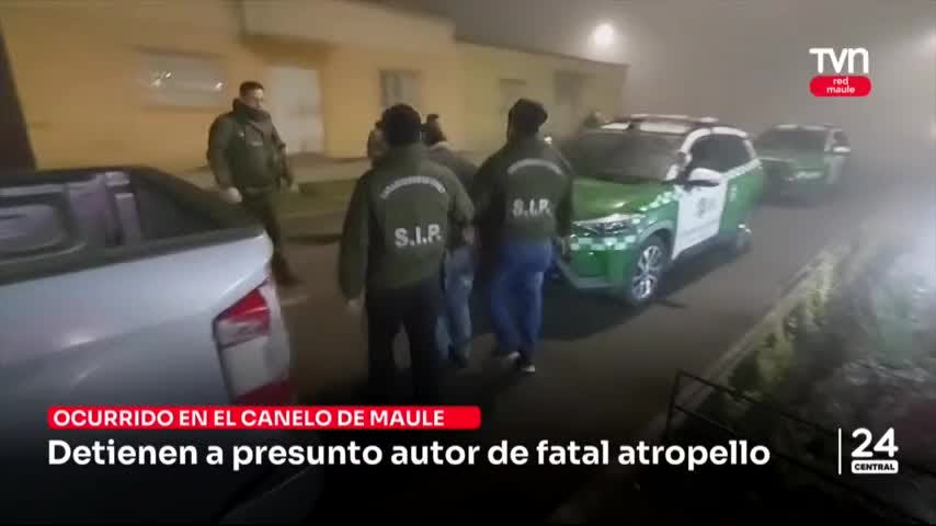 Detienen a presunto autor de fatal atropello