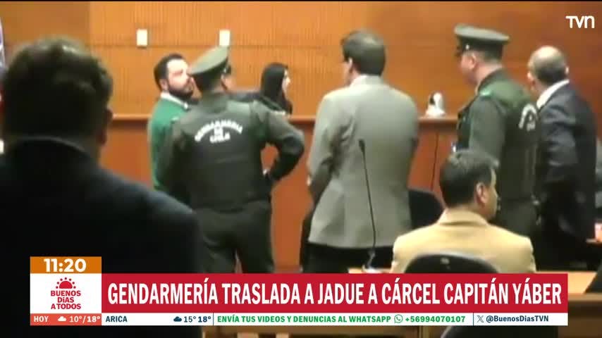 Daniel Jadue es esposado y trasladado a cárcel Capitán Yáber