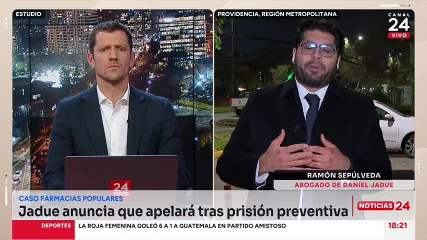 Abogado de Daniel Jadue: “La prisión preventiva se decreta porque es alcalde de Recoleta, una figura política”