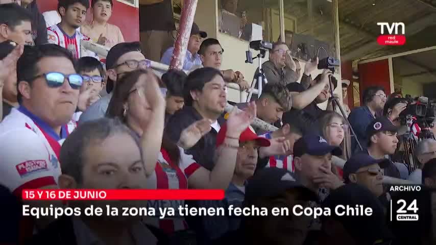 Equipos maulinos ya tiene fecha en Copa Chile