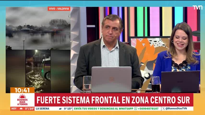 Cumbre meteorológica para analizar el sistema frontal que afecta a la zona centro sur