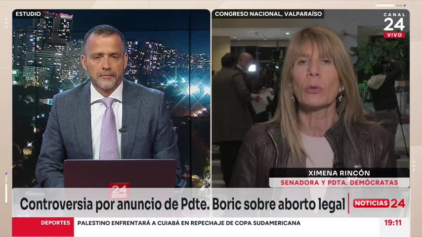 Rincón y proyecto de aborto: “El Presidente con esto logra polarizar y tapar otros temas que son urgentes”
