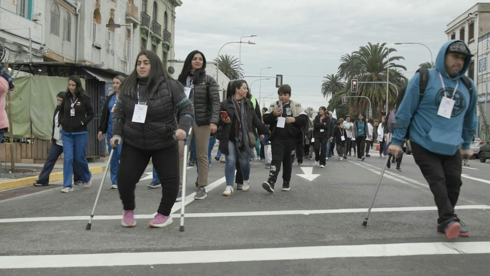 Teletón realiza simulacro inclusivo en Valparaíso 
