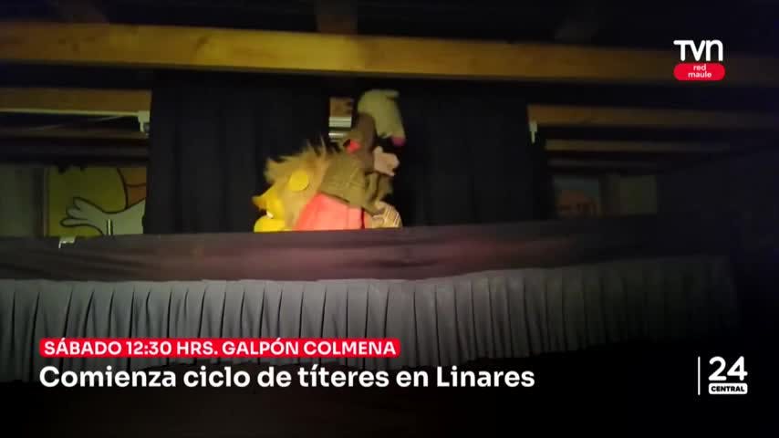 Comienza ciclo de títeres en Linares