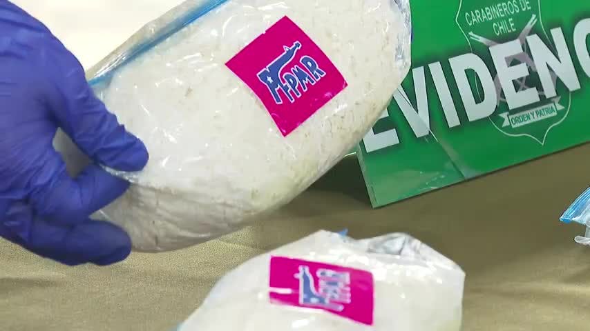 Vendían pasta base en bolsas con el logo del FPMR