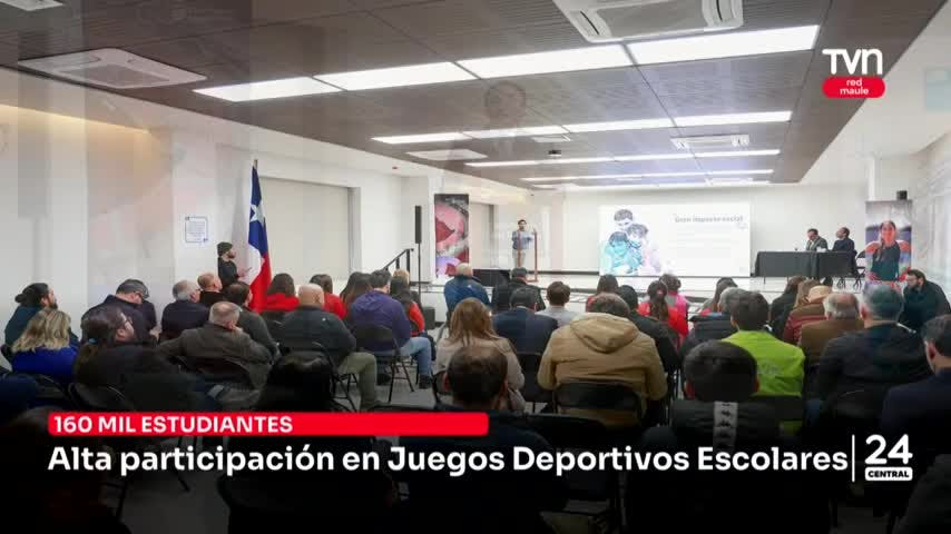 Alta participación en Juegos Deportivos Escolares
