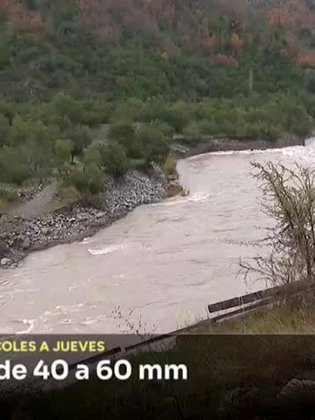 Nuevo sistema frontal ingresa al Maule