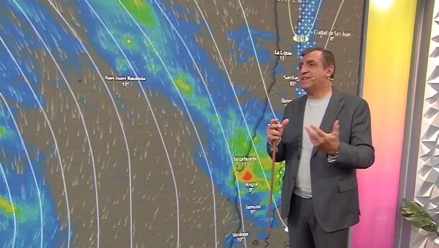 "Lo de mañana es peor": El pronóstico del sistema frontal que preocupa a la zona sur 