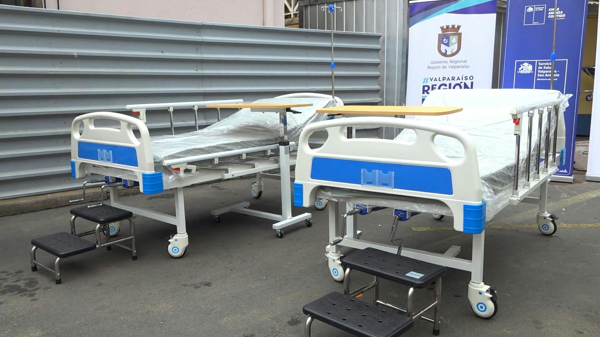 Modernos catres clínicos recibe Servicio de Salud Valparaíso - San Antonio