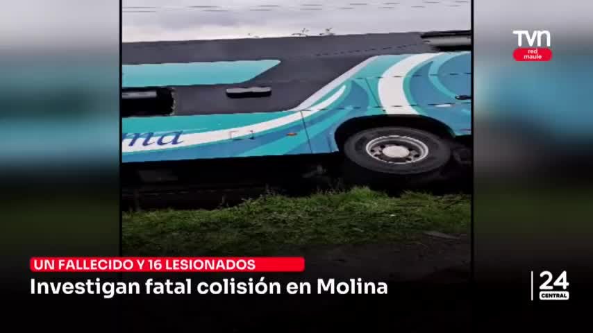 Investigan fatal colisión en Molina