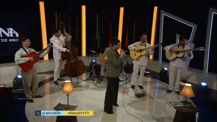 Tocata Hora 25 en NTV: la banda Catalina y Las Bordonas de Oro