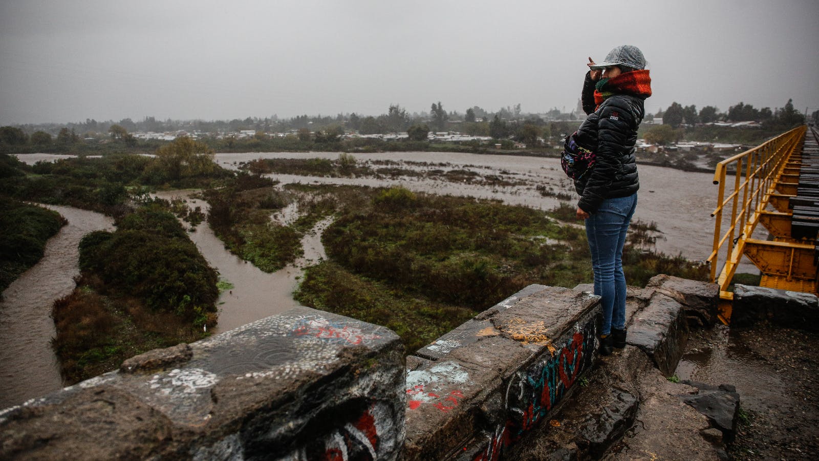Santiago ante río atmosférico: Tenía menos fe, a pesar de todos los problemas, la ciudad aguantó