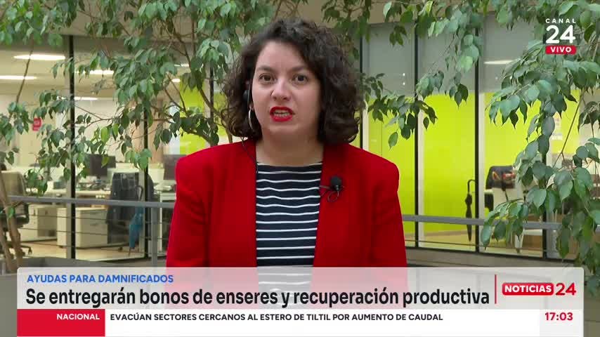 Ministra Toro y ayudas para damnificados por sistema frontal: “Los bonos se van a pagar en el menor plazo posible”