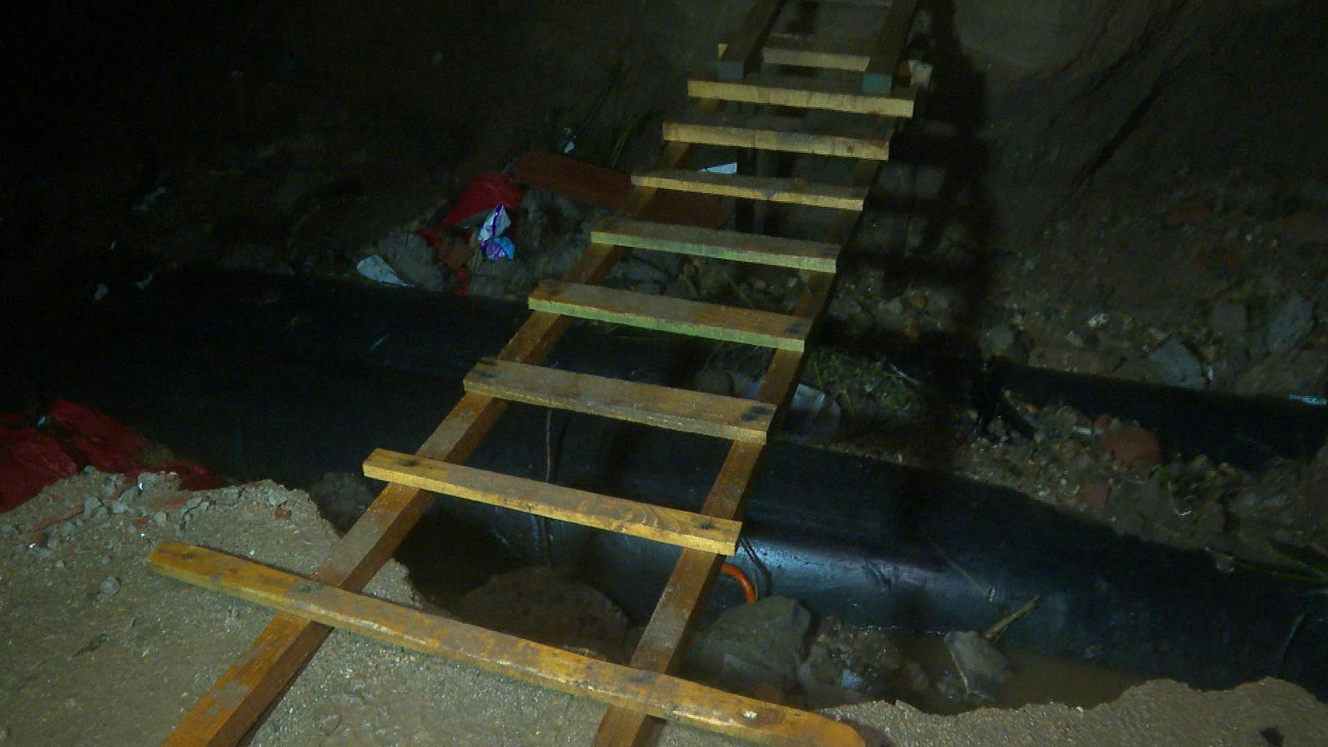 Crecida de estero dejó aisladas a familias de Reñaca Alto