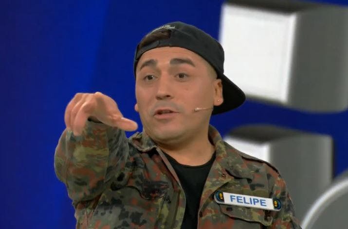 Revive el paso de Felipe Rojas como líder | ¡Ahora caigo!