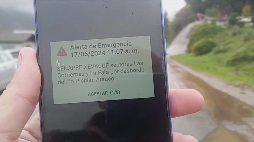 Arauco sigue en alerta roja
