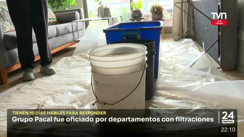 Empresa fue oficiada por Sernac a raíz de departamentos con filtraciones