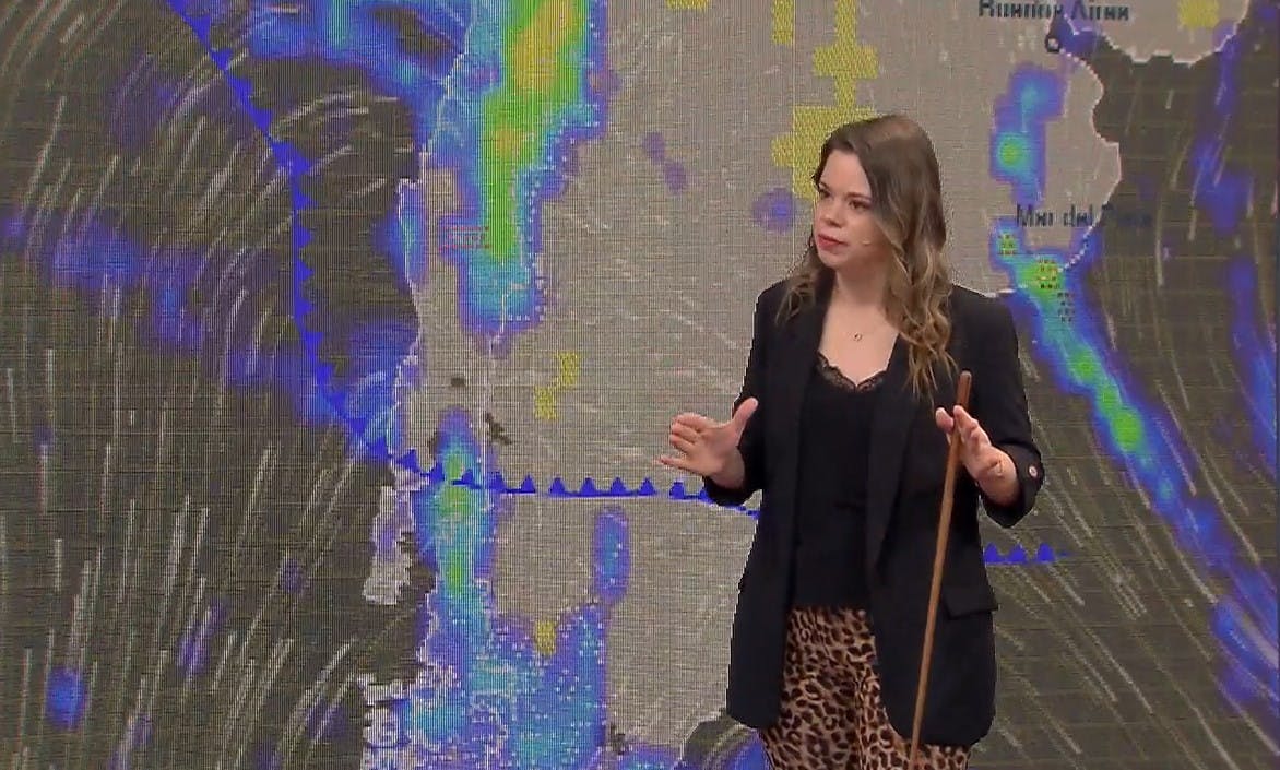 Lluvia durante todo el martes: Todo lo que debe saber del nuevo sistema frontal