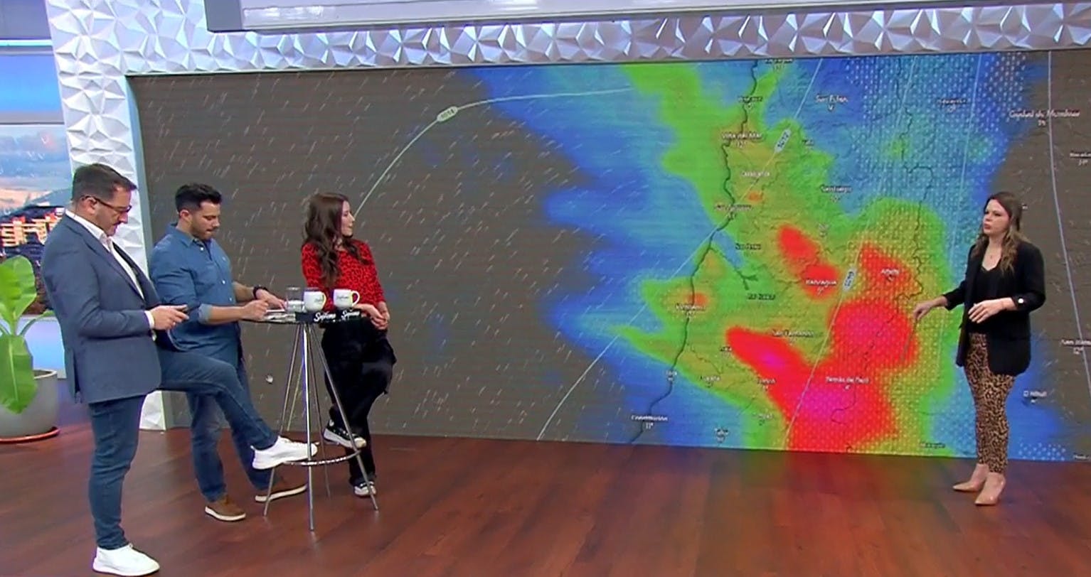"Una seguidilla de sistemas frontales": Los días y la intensidad de las lluvias en la zona centro sur