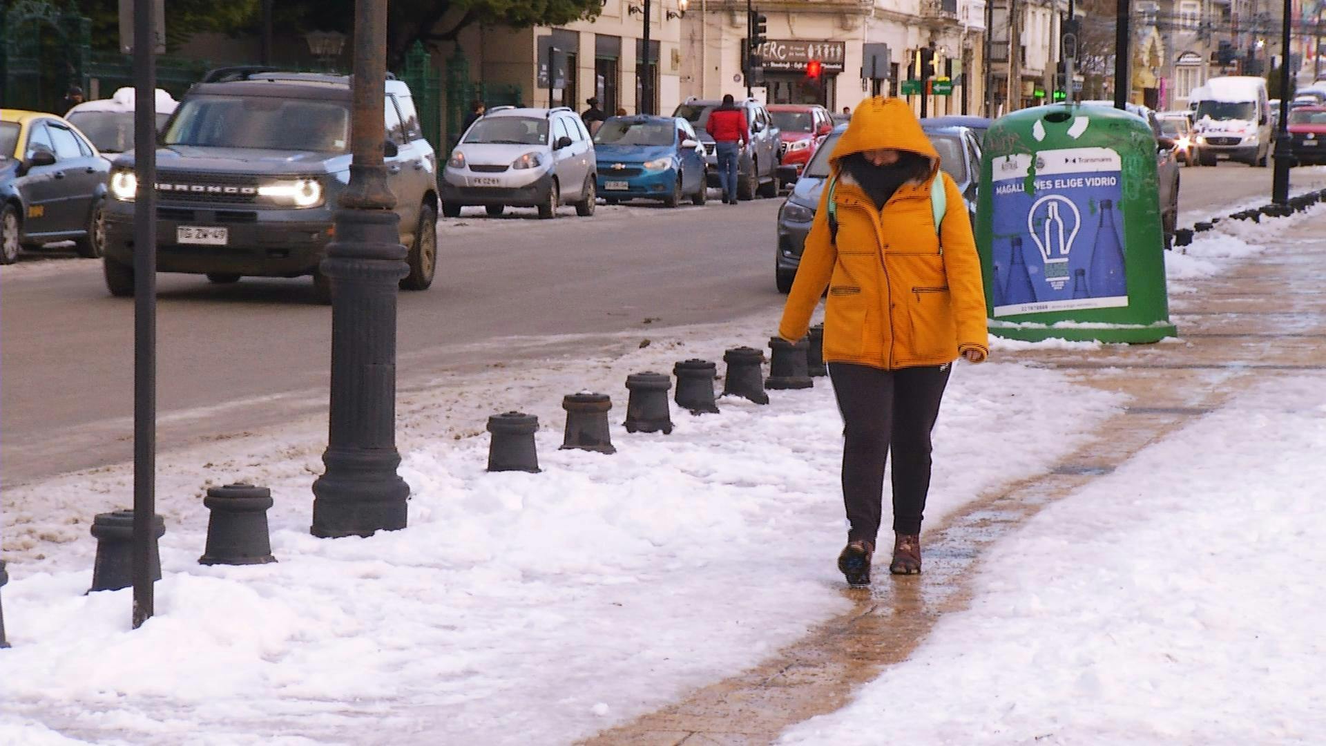 Heladas moderadas a intensas en Magallanes