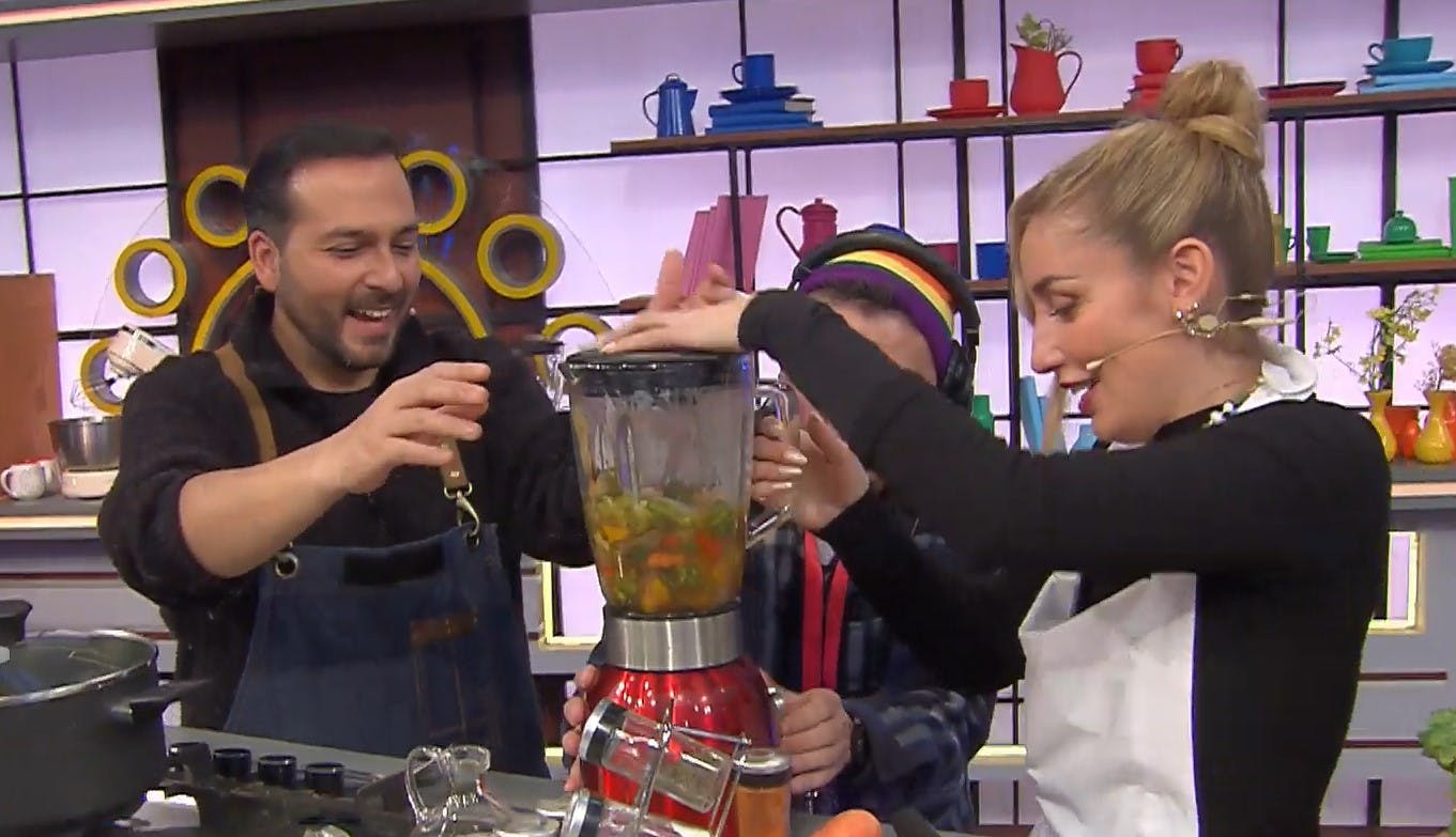 ¡Y la habíamos probado antes!: El gracioso momento que se tomó la cocina en el "Buenos Días a Todos"