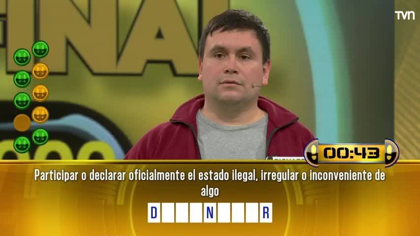 ¡No pudo lograrlo! Finalista pierde $2.600.000