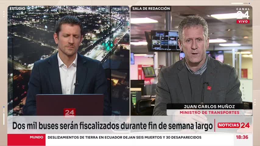 Ministro Muñoz y caída de taxistas piratas del aeropuerto: “Son una banda criminal, una banda de delincuentes”