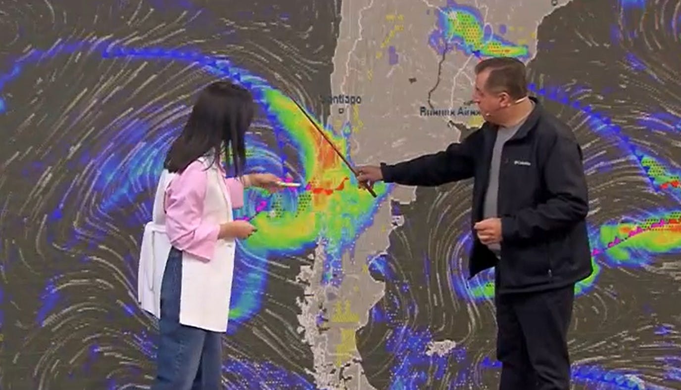 Iván Torres detalla el nuevo sistema frontal en zona centro: Lluvias intensas en pocas horas