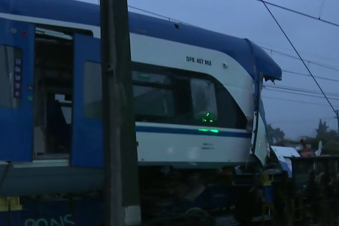 Alta congestión en la Ruta 5 Sur por trabajos en zona de choque de trenes