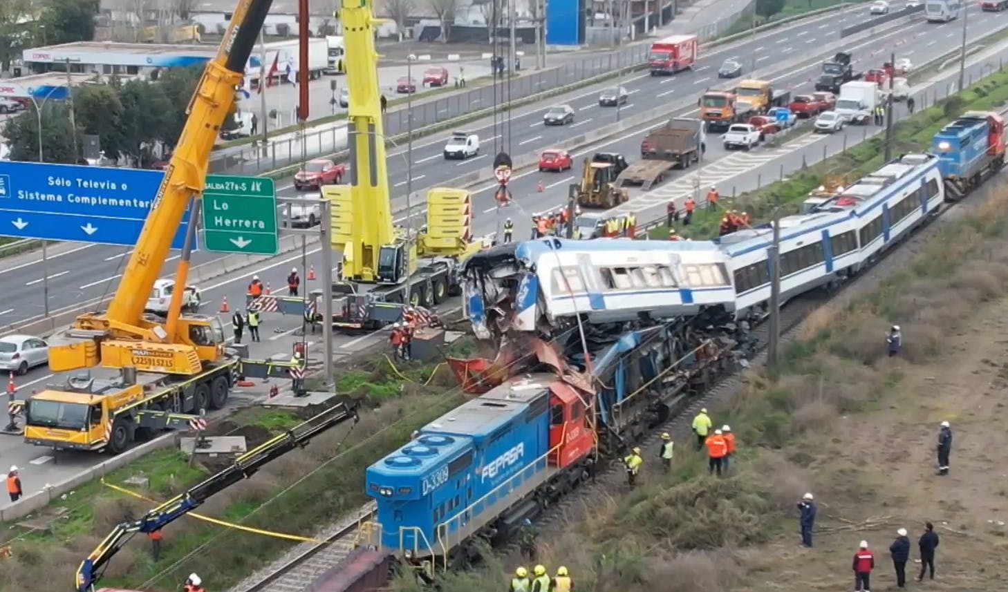 ¿Qué es lo que sabe de las causas del choque de trenes en San Bernardo?