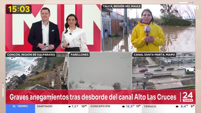 27 puntos críticos en Talca 