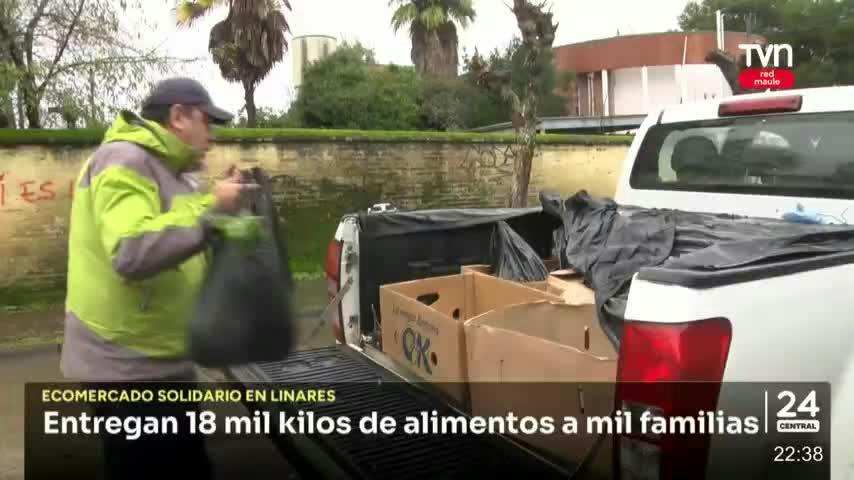 Entregan 18 mil kilos de alimentos a mil familias