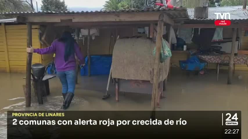 2 comunas con alerta roja