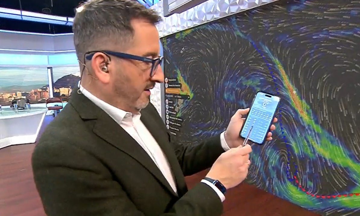 "En ninguna parte": Iván Torres descarta pronóstico de aplicaciones del tiempo 