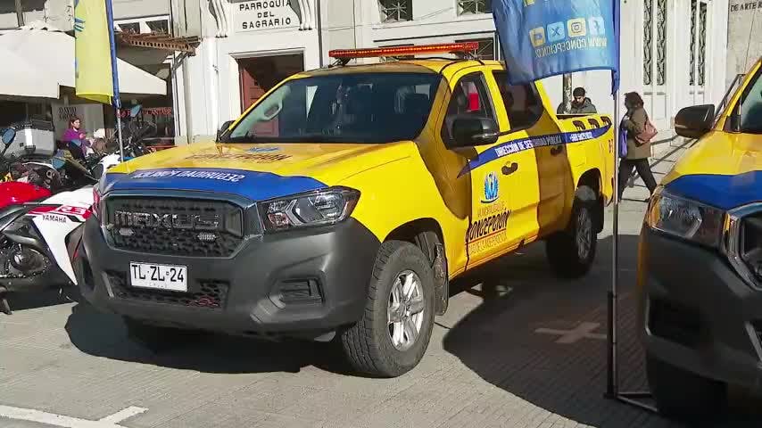 Suman 8 vehículos blindados y 32 funcionarios para fortalecer la seguridad