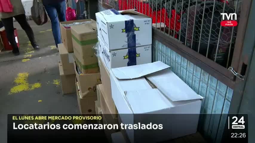1 de julio abre mercado provisorio de Talca