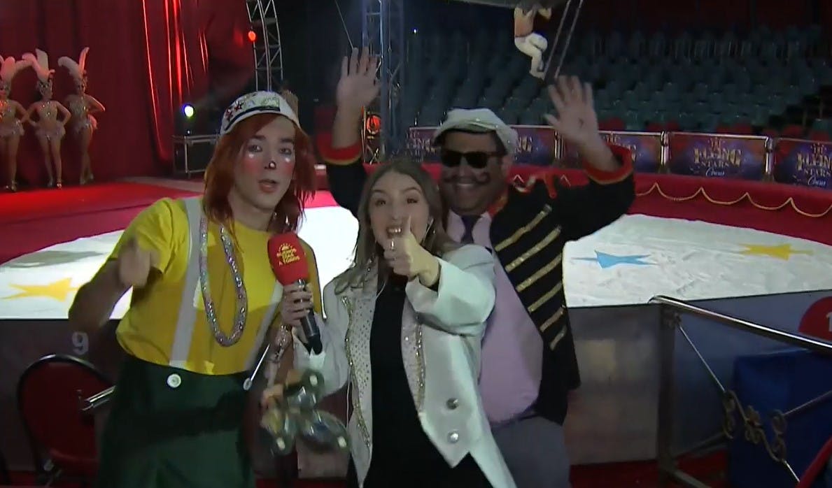 ¡Fuimos hasta el Circo de las Estrellas Voladoras! 