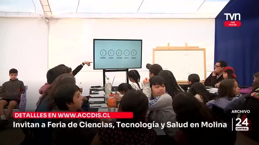 Invitan a Feria de Ciencias, Tecnología y Salud en Molina