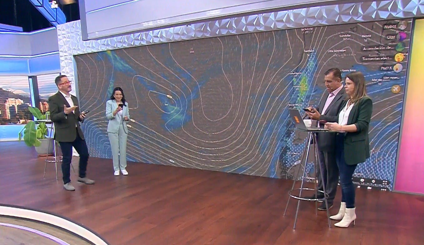 Aplicaciones del tiempo anuncian lluvias: ¿Qué dicen Yael e Iván?