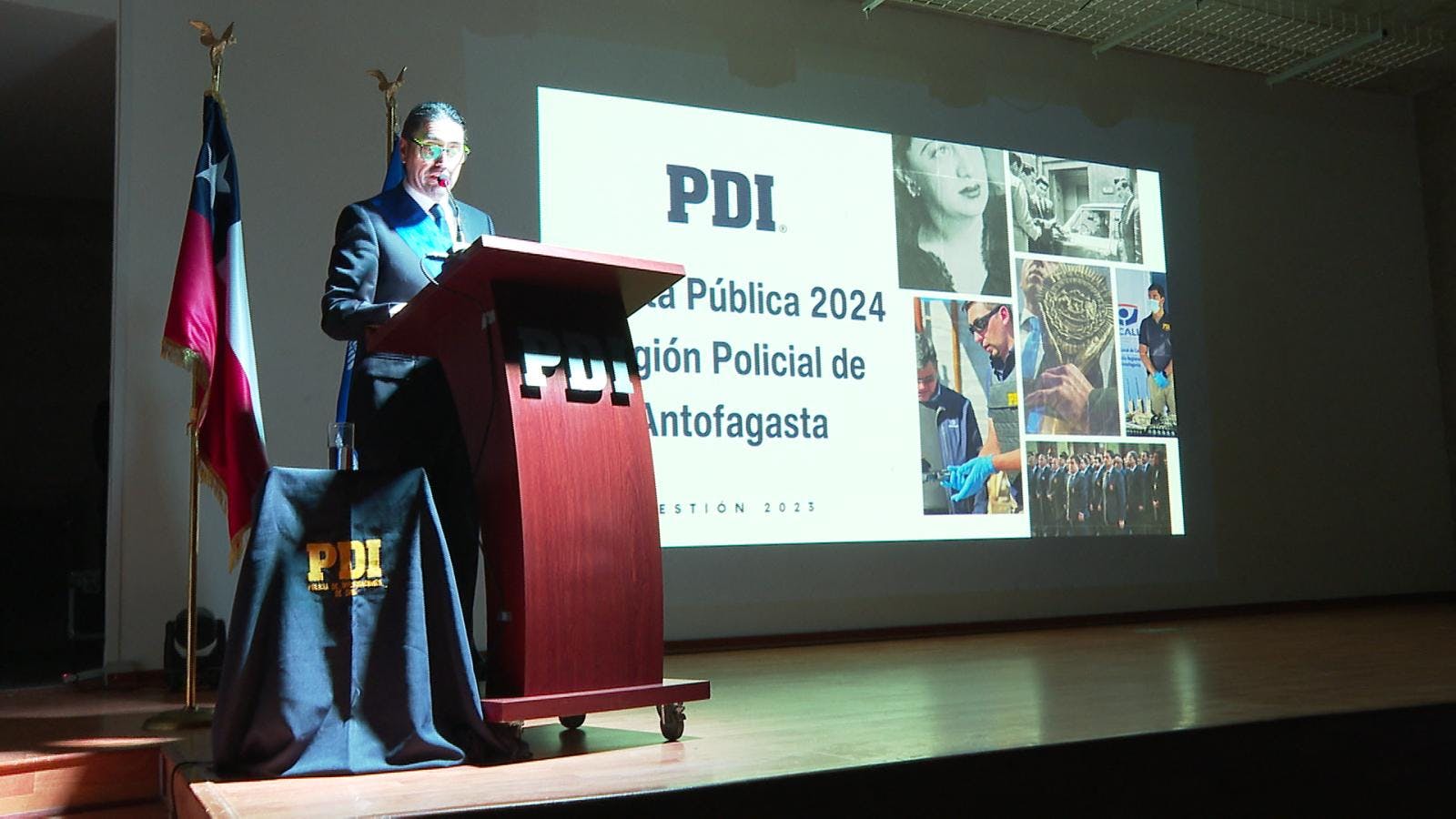 PDI realiza su cuenta pública 2024