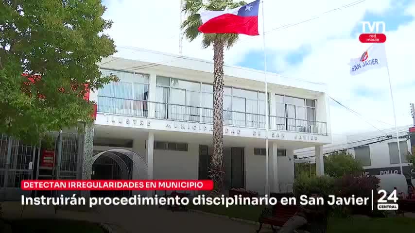 Instruirán procedimiento disciplinario en San Javier