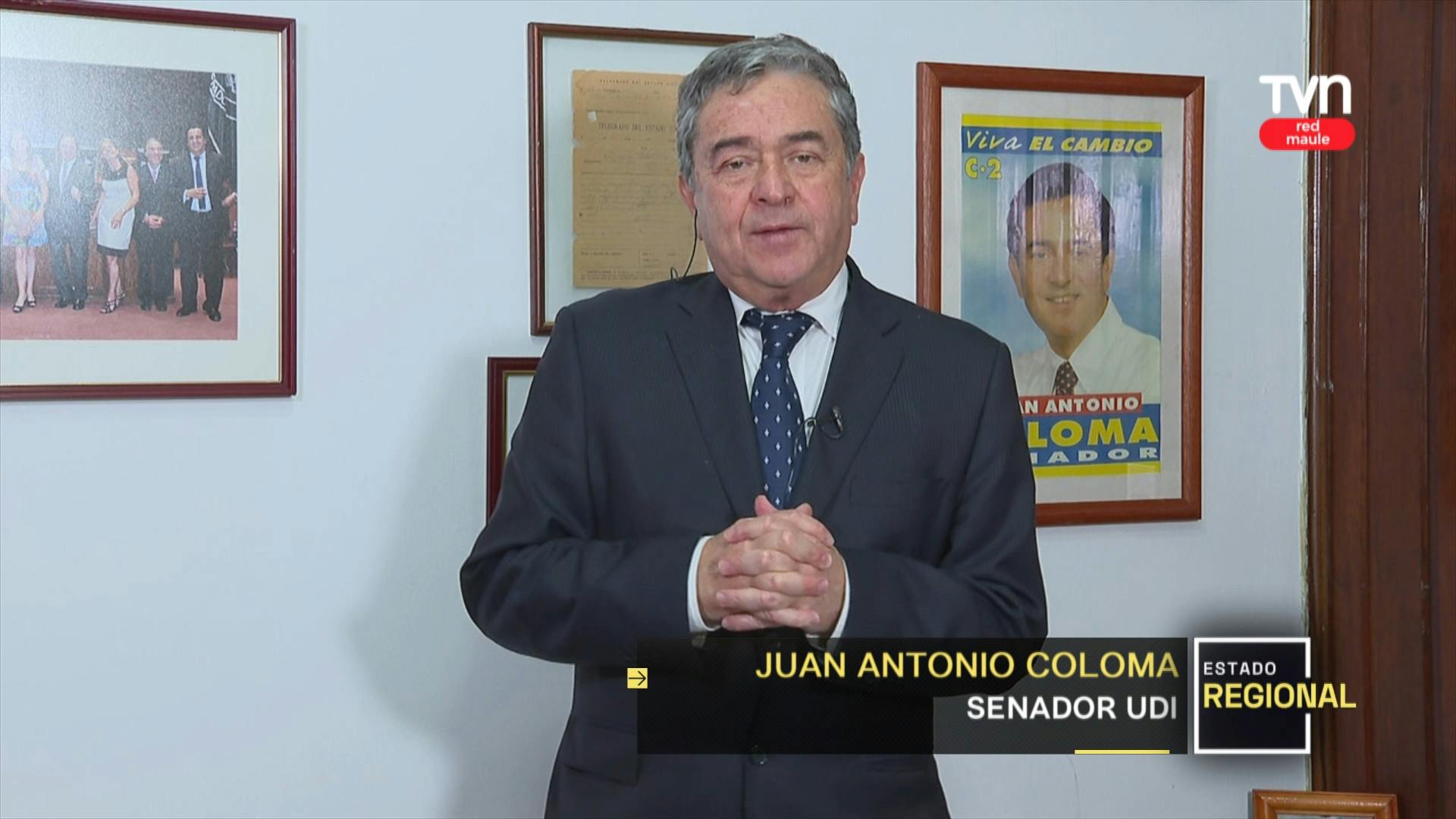 Entrevista al senador Juan Antonio Coloma