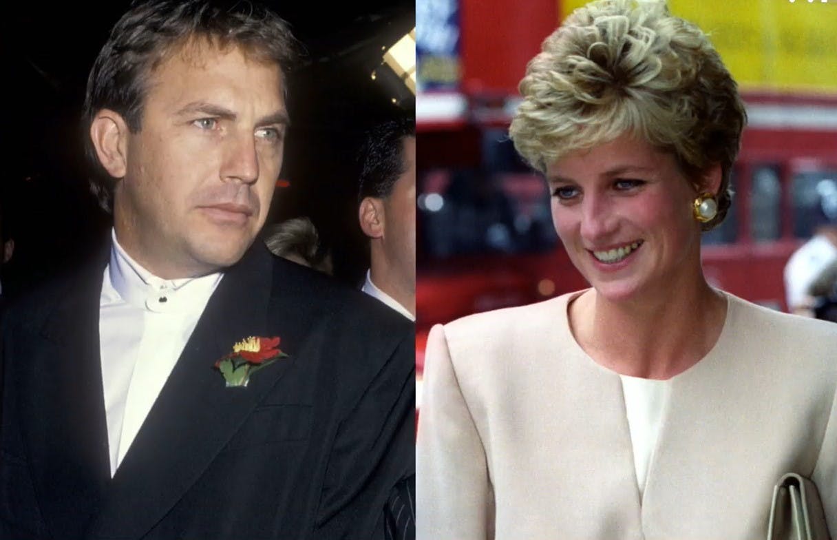 La impactante revelación de Kevin Costner sobre Diana de Gales 