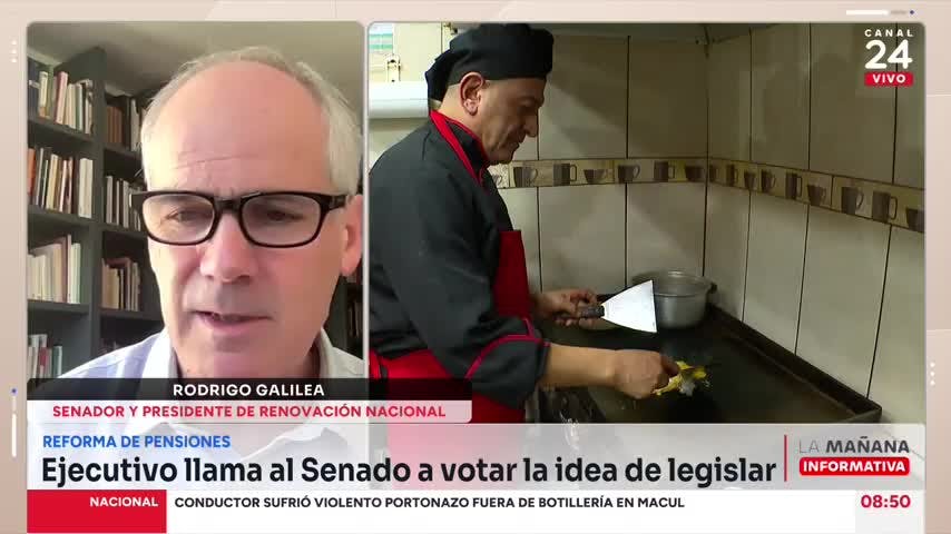 Presidente de RN: 2Estamos haciendo un esfuerzo honesto en sacar una reforma de pensiones bien hecha